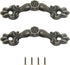 24 Pcs 1.68 inch Drawer Pulls, Antique Cabinet Handles, Decorative Handles for Dresser Drawer Jewelry Box, Bronze by Jiozermi