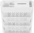 Small Bookshelf Mobile Bookcase, Home Tiered Storage Shelf Carts with Wheels, Rolling Storage Cart (5 Layer)