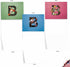 The Best Card Company 10 Assorted Blank Notecards with Initial Letter “B” - Baroque Blooms Personal Stationary