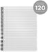 I Like Dogs More Than People Journal / 8.5" x 11" Spiral Notebook / 120 College Ruled Pages / Durable Twin Loop Cover /