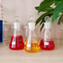 Scientific 150ml Erlenmeyer Conical Flasks Set - Graduated 3.3 Borosilicate Glass with Ground Glass Stoppers, Pack of 3