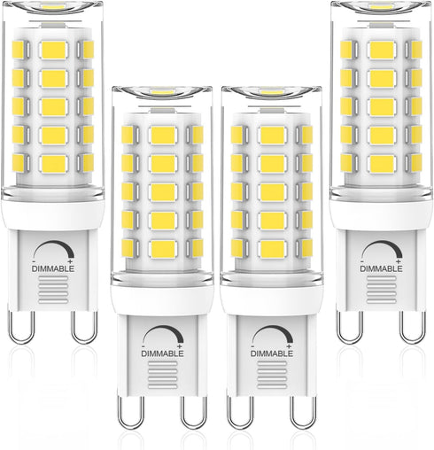 YUIIP Dimmable G9 LED Bulb 4W Equivalent 40 Watt Halogen, 5000K Daylight