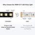 5 1 5050SMD RGB+Dimmable 2700K-6500K 16.4ft 60LED/m 300LED DC24V IP30 BTF-LIGHTING RGBCCT Colors in LED RGBWW Tunable
