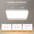 Closet Bathroom,Stairs,Garage,Hallway,3 FULEN Motion Sensor Ceiling Light Fixture, Cordless Light Battery Operated
