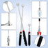 6 Pieces Telescoping Magnet Tools, Extendable Telescopic Magnetic Pick up Tools Viewable Extendable Magnet Stick for Father's Day Birthday 1.5 Lb/ 3 Lb/ 5 Lb/ 10 Lb/ 15 Lb/ 20 lb