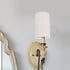 E27 4.72X7.86 Inch ARTIBETTER Small Drum Lampshade Linen Fabric Light Cover Replacement for Table and Floor Lamps