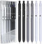 Halloween Gel Pens, 0.5mm Fine Point Journaling Pen Sets, Black Ink Aesthetic Gifts for Women Men Student Office