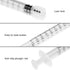 1ml Disposable Luer Lock Syringes with 25G 1 Inch Needle Individual Package - Pack of 20