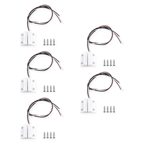 Magnetic Reed Switch NC NO COM Surface Mount Wired Door Window Contact