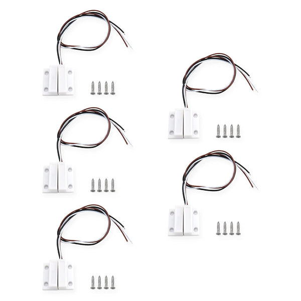 Magnetic Reed Switch NC NO COM Surface Mount Wired Door Window Contact