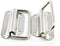 XMHF 3 Inch Pull Ring Handle, Stainless Steel Foldable Boat Hatch Latch Cabinet Lifting Ring Pull Handle - Pack of 2
