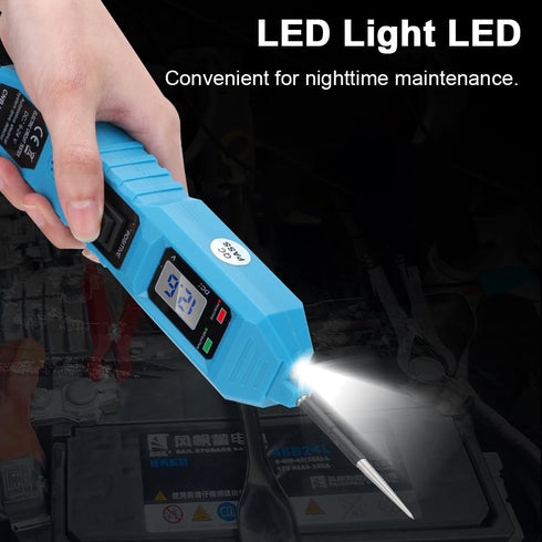 3.5-36V Shkalacar Automotive Circuit Tester, Power Circuit Probe Kit, Electrical System Diagnostic Tool Component