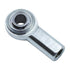 CF6T Rod End Bearing Heim Joints: 3/8 x 3/8-24 Right Hand Female Thread with Jam Nuts, 2pcs
