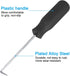 PATIKIL O-Ring Picks 90 Degree, 142mm, 2 Pcs Oil Seal Gasket Precision Screwdriver Puller Remover Tool, Black