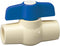 Homewerks VBVCPVE5B x Solvent CPVC Ball Valve - 1 Inch, Blue