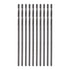 HARFINGTON 10pcs Jobber Drill Bits 1mm (5/128") Nitride Coated High Speed Steel Twist Drill Bits for Metal Wood Plastic