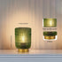 JHPGEOE Bulb, Battery Operated Lamp with Timer, Cordless Table Lamps for Room Decor,Small Table Lamp with LED Glass