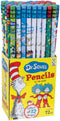 Raymond Geddes Dr. Seuss Assorted Number 2 Pencils for Kids (Pack of 72)