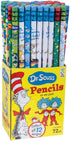 Raymond Geddes Dr. Seuss Assorted Number 2 Pencils for Kids (Pack of 72)