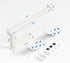 ASTOFLI Wall Mount Paper Towel Holder, Self Adhesive Under Cabinet, No Drilling, Stick On Kitchen Decor (White)