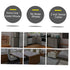 4pcs ULTECHNOVO Swivel Casters Heavy Duty Locking Caster Wheels Wheel Furniture Movers Quiet Rolling for Carts