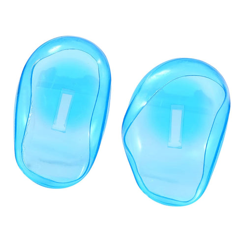 RiToEasysports 2PCs, Ear Protection Guards, Rinse Easily, Salon Ear Protectors, Blue for Hairdressers Salon