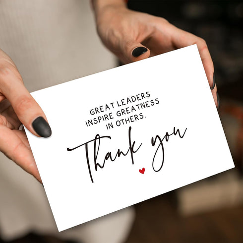 RollupJoy Thank You Card For Boss, Funny Boss Day Gifts For Leader Manager, Leader Appreciation Card, Bosses Thank You