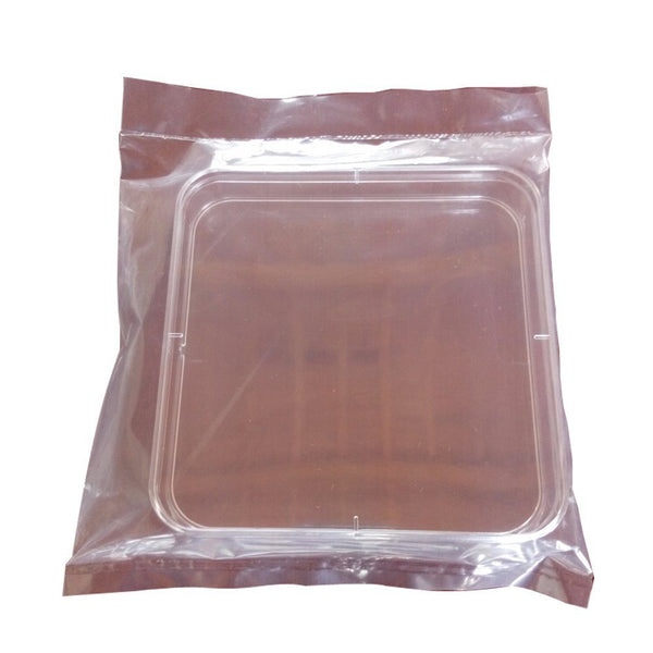 10 Pack Sterile Thick Plastic Petri Dishes with Lids, Square Petri Dish 13mmx13mm Dia x15mm for Mold Testing kit in lab Supplies