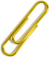 U Brands Paper Clips, Medium, Gold, 1000 Count