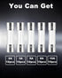 50 5 20 mm (0.2 0.79 125 (2A 3A 5A 8A 10A) Riseuvo PCS Fast-Acting Glass Fuses - x x in), V Quick-Blow Assortment Kit