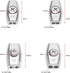 20pcs Wire Rope Clips Galvanised Steel Egg Shape Cable Clamp for 2mm/3mm/4mm/5mm Steel Cable Rope