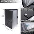 Cesil 10-Pocket File Folder, Letter A4 Project Organizer Folders with Snap Button, Plastic Document Organizer