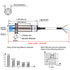 M18 Capacitive Proximity Sensor Switch Non-Shield Type LJC18A3-B-Z/CY, Detection 10mm, 10-30VDC
