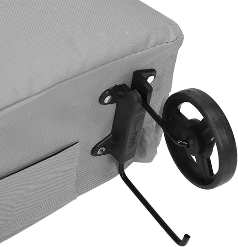 Foldable Cart Bag with Wheels, Collapsible Trolley Bags, Folding Shopping Bag Collapsible Foldable Shopping Portable