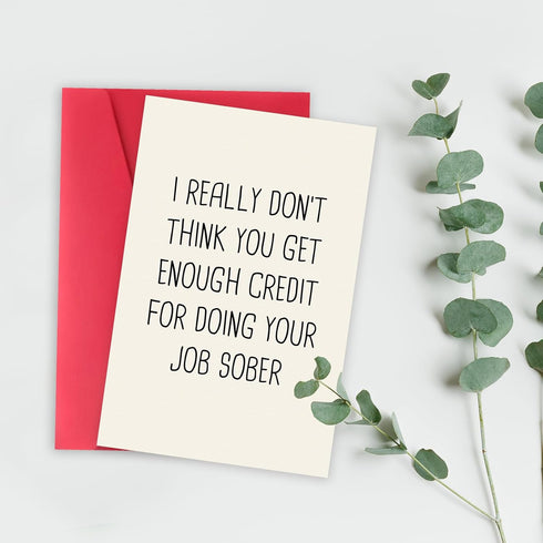 Missonemi Funny Boss Day Card Gift, Best Retirement Card Gifts for Woman Men, Just Because Card for Him Her, Heartfelt