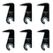 Drywall Blade for Oscillating Tool, 6 Pack, Fits Dremel, Dewalt, Fein, Bosch, Makita, Milwaukee