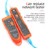 Ethernet Cable Tracker LAN Network Cables Tester Multifunction Line Finder for CAT5 CAT6 RJ45 RJ11 with Maintenance