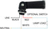 AC 120V Outdoor Photoelectric Sensor Switch, Dusk to Dawn Hard-Wired Light Control with Photocell and Swivel Mount