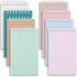 Ddaowanx Small Notebooks, 3x5 Pocket Spiral Notepads with Lined Pages, 8 Cute Colors for Work or School
