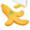 Cute Banana Door Stopper, Decorative Non-Slip Door Stoppers for Home, Office, or Hotel, 7.48" x 5.9" x 1.26"