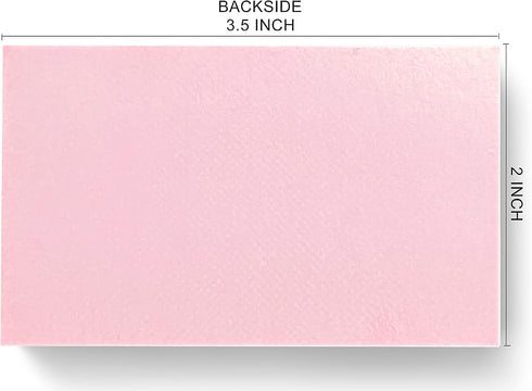 RXBC2011 Package Pack 100 Thank you for your order Card Thank you Cards Insert for online business of pink
