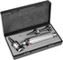 Luismia Otoscope Kit- Professional Diagnostic Ear Examination Otoscope Tool with 2 Halogen Lamps,