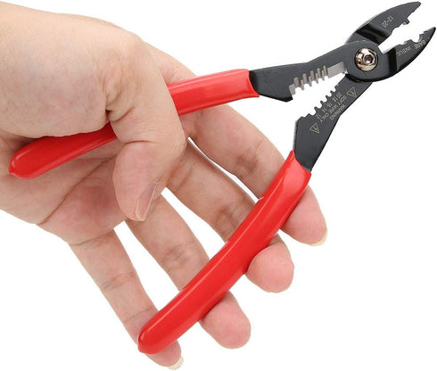 Wire Stripper, 4 in 1 Multi-Purpose Electricians Pliers, 12-20 AWG Cable Stripping Crimping Tool