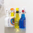 Wall Hooks for Spray Bottle - Self-Adhesive Holder for Bottles up to 32 oz, 2 Pack, White