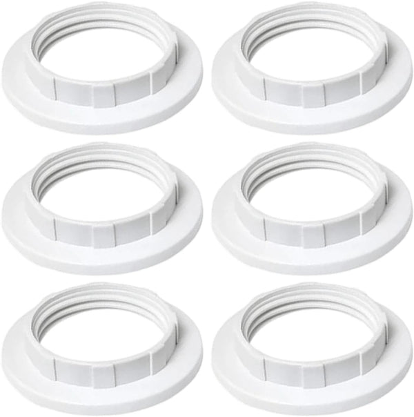 Baoblaze 6 Pieces E26 E27 Light Base Shade s Lamp Shade s Replacement