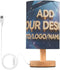 FASHON&FASCIN Custom Pictures Bedside Lamps Small Desk Lamp for Bedroom Nightstands Table Lamp