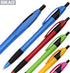 Pens Bulk Gripped Slimster Retractable Ballpoint Pen | Medium Point Black Ink | Smooth Writing Pens for Journaling