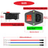 3Pcs AC 10A 15A 250V Rocker Switch Power Socket Inlet Module Plug, IEC320 C14 10A Male Power Switch