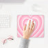 Pecfamly (9.4 x7.8 Inch) Cute Kawaii Cutecore Aesthetic Pink Girly Gaming Mouse Pad Small, Gamer Girl Room Decor Desk