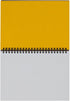 Maruman MNEMOSYNE Notebook 5.83 x 8.27 Inches (Horizontal A5), 5mm-squared, 70 Sheets (N182A), White by Maruman